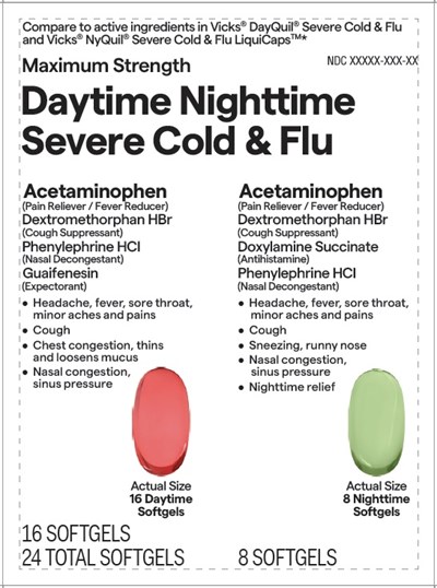 627T Daytime Nighttime Severe Cold and Flu Softgels 24ct_IFC.jpg 627T Daytime Nighttime Severe Cold and Flu Softgels 24ct_IFC - 627T Daytime Nighttime Severe Cold and Flu Softgels 24ct IFC